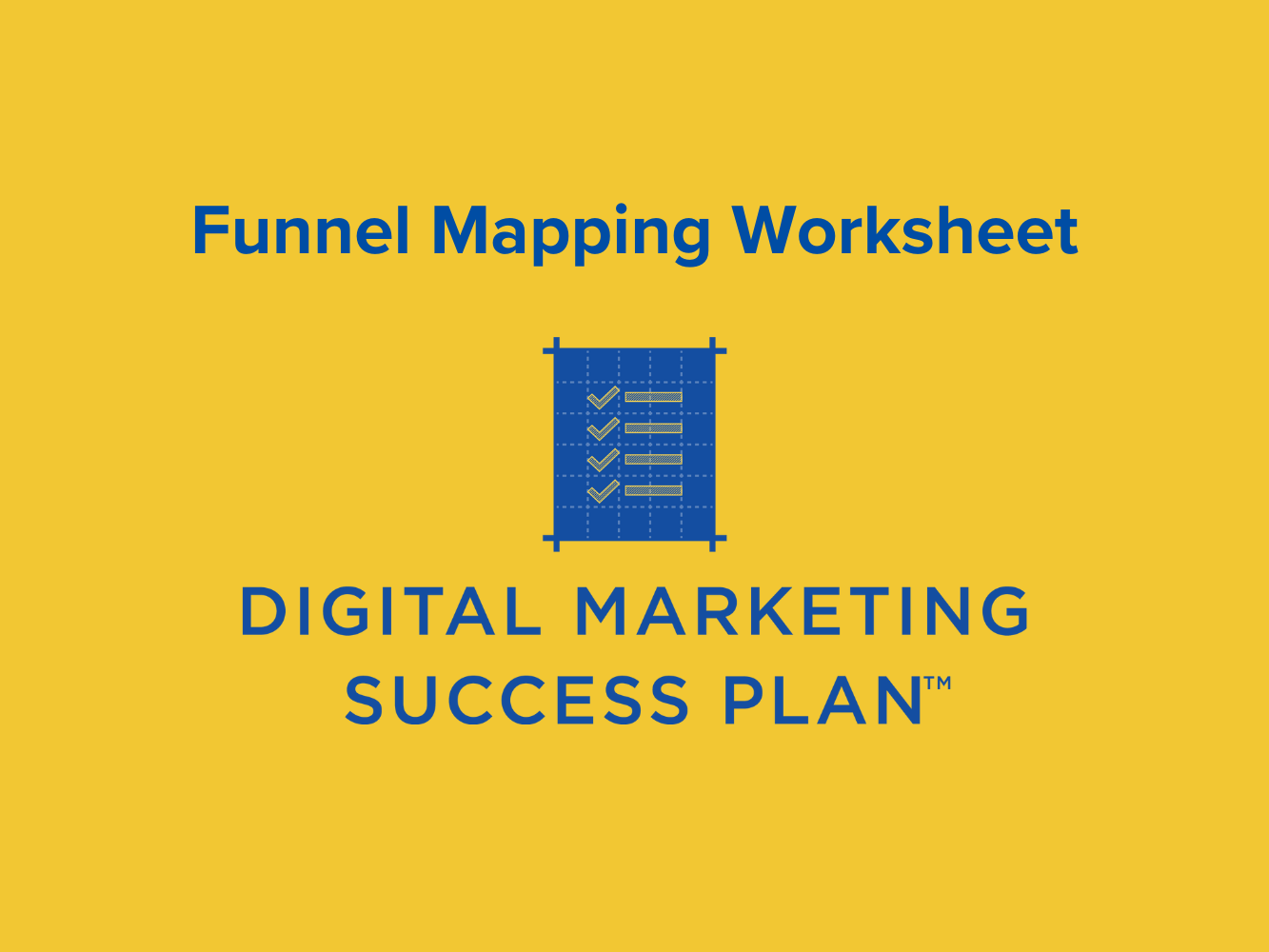 Funnel Mapping Worksheet